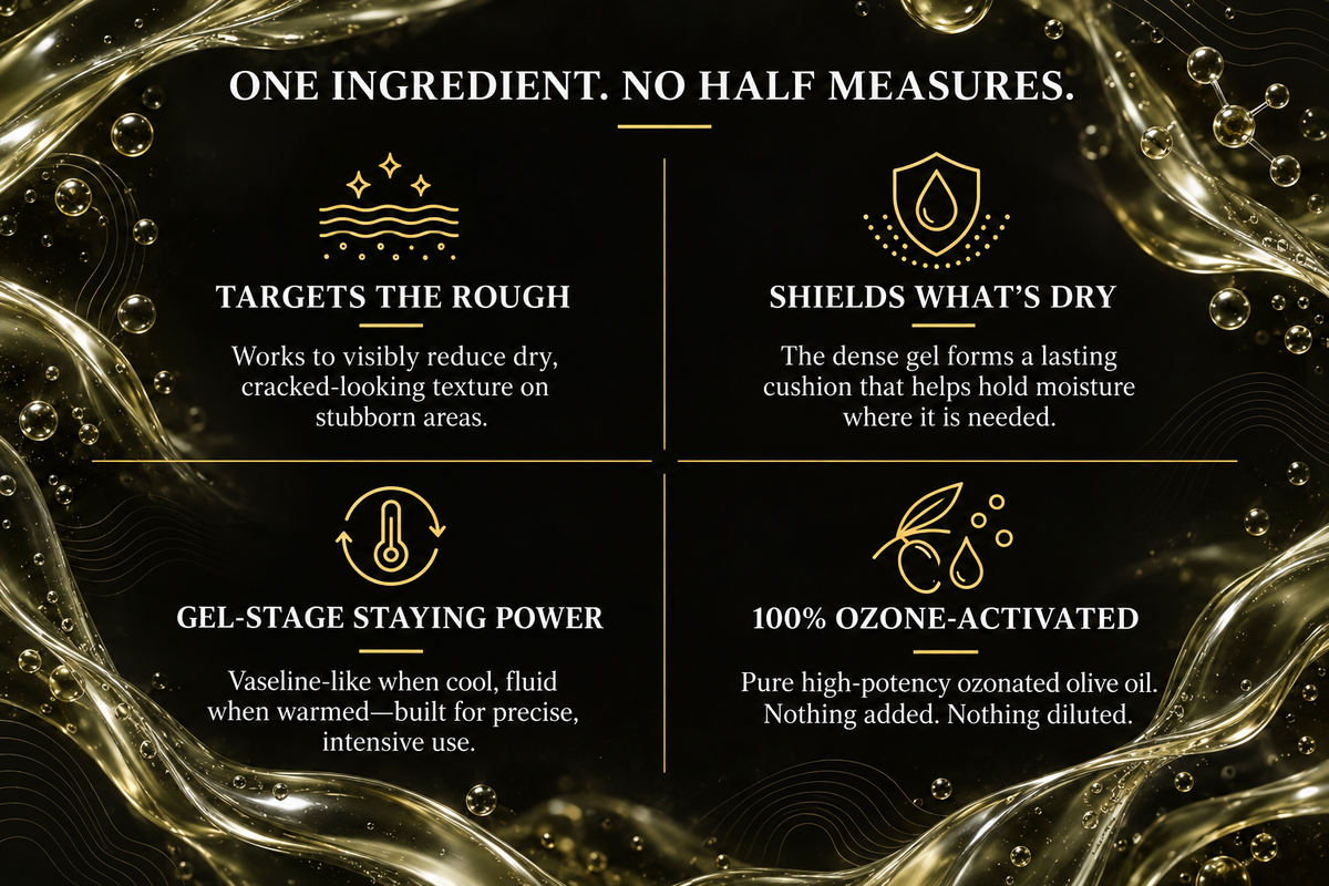 Pure Ozonated Olive Oil