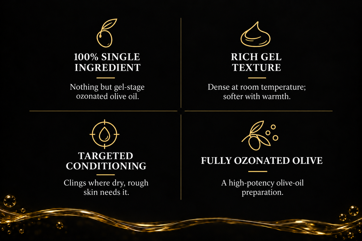 Pure Ozonated Olive Oil